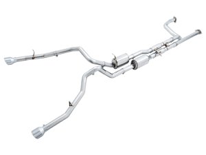 Ram 1500 TRX Performance Exhaust - AWE Tuning - 0FG Cat-Back, Dual 3